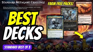 Best Decks MTG Standard Metagame Challenge on MTG Arena  Crafting Guide [upl. by Norby]