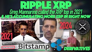 Ripple XRP Mannarino Says He’s Loading Up On XRP amp Ripple Bitstamp Launching Derivatives Exchange [upl. by Chor]