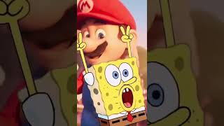 The Super Mario Bros Movie  SpongeBob Theme Song COVER [upl. by Laina]