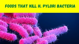 5 Foods that Kill Hpylori Bacteria [upl. by Imrots]