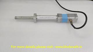 Electric Linear Actuator with Integrated Drive Stepper Motor  800N  4 inch  Bholanath  Hin [upl. by Hepzi655]