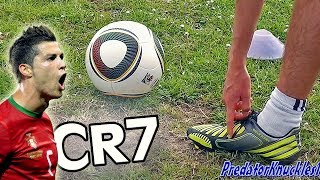 How to shoot a Knuckleball Free Kick like Ronaldo amp Juninho by freekickerz [upl. by Garwin706]