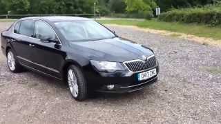 skoda superb elegance 2014 [upl. by Bates458]