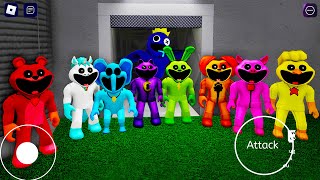 Playing as ALL Smiling Critters from Poppy Playtime Chapter 3 in Rainbow Friends 1 and 2 roblox [upl. by Tawsha]