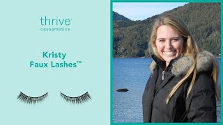 We Made False Eyelashes Inspired by Women Impacted By Cancer  Experiencing Hair Loss – MEET KRISTY [upl. by Natasha]