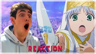 INTRODUCING INDEX  A Certain Magical Index Episode 1 REACTION  REVIEW [upl. by Certie]