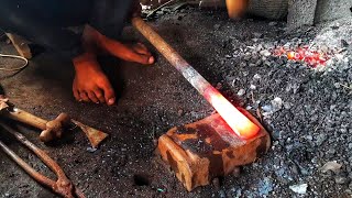 OLD IRON MAKING FROM BLACKSMITH WORK [upl. by Ariat]