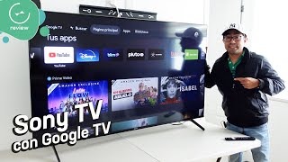 Sony X90J con Google TV  Review en español [upl. by Virgilio]