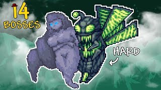 Terraria MEGA BOSSES  Extreme Edition 14 Calamity Boss Fights [upl. by Nonnag504]