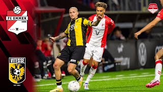 Samenvatting FC Emmen  Vitesse 16092024 [upl. by Aryaz]