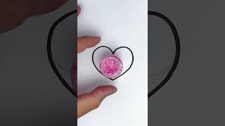 Draw a love Heart and glitter easy drawing ideas for kids kids easydrawing heart glitter [upl. by Adnawt]