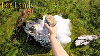 Far Lands EP3  Hunting Down Titanium Bigger amp Better Base  Far Lands Gameplay [upl. by Obelia]