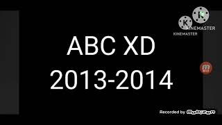 ABC XD 2013 logo bloopers [upl. by Hamal]