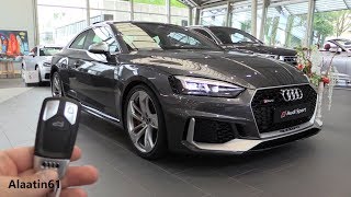 INSIDE the NEW Audi RS5 2017  New In Depth Review Interior Exterior SOUND [upl. by Waldner45]