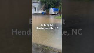 Hendersonville NC flooding [upl. by Gladys689]