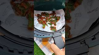 Bhindi Chips In Airfryer 😱 Pass Or Fail DAY 13 OF 30 DAYS AIRFRYER CHALLENGE shorts airfryer yt [upl. by Ynafetse]