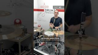 🔥 Boost your single pedal speed 🥁 drums singlepedal exercise lesson footpedal tutorial short [upl. by Devol]