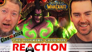 The Burning Crusade cinematics Reaction  WoW [upl. by Purse]