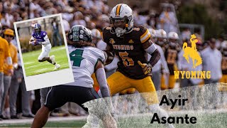 Ayir Asante WR Wyoming  2024 NFL Draft Prospect Zoom Interview [upl. by Anna-Diane]