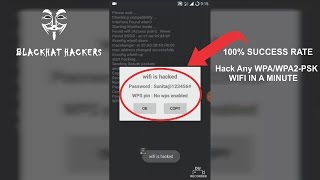 1 Hack wifi using android phone 2019 [upl. by Malca514]