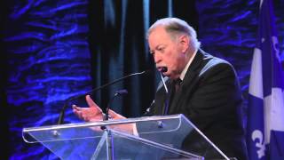 Résumé du discours de Jacques Parizeau au congrès dOption nationale 2013 [upl. by Anaugal]