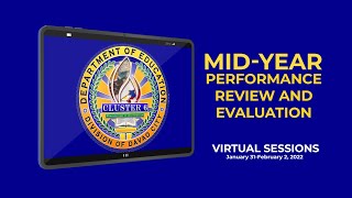 Cluster 6VirtualMidyear Performance Review and Evaluation MPRE 2022DAY 2 [upl. by Nileuqaj]