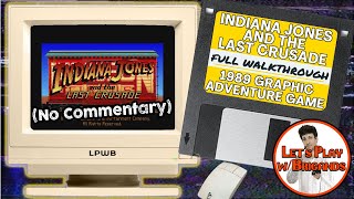 Indiana Jones and the Last Crusade Game Walkthrough [upl. by Rialb497]