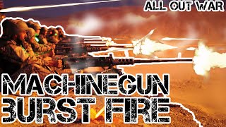 MACHINEGUN SOUND EFFECTS 1 hour  ALL OUT WAR [upl. by Noir411]