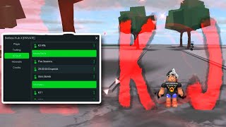 NEW The Strongest BattleGround KJ Script OP  KJ Combo   Roblox Scripts [upl. by Deedee]