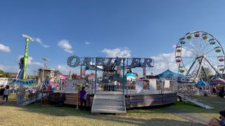 Orbiter this weeks carnival ride 2023 Miami Lakes Florida Amusements of America [upl. by Hoshi361]