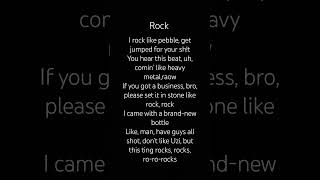 Rock lyrics by Stepz [upl. by Gnilsia559]