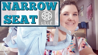 LILLEbaby Narrow Seat  How To Adjust the Best Baby Carrier Ever [upl. by Jillana]