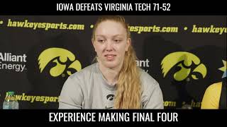 Iowa Womens Final Four Experience hawkeyes [upl. by Neslund732]