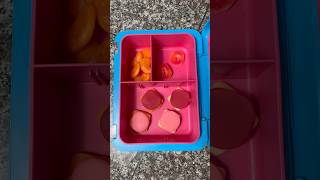 Packing Back to School Lunch LUNCHABLES shorts [upl. by Arv881]