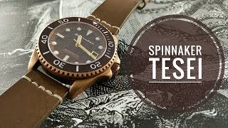 Spinnaker Tesei Review  A Beauty in Bronze  Armand The Watch Guy [upl. by Edgard373]