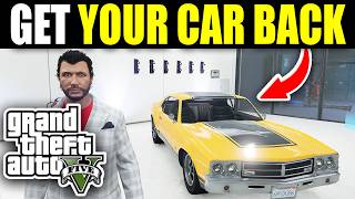 How To Get Your Destroyed Cars Back In GTA 5 Online  Easy Guide [upl. by Kast]