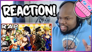 Joestar Rap Reaction  NLJ Nux Taku Cdawgva Anime Man Caleb Hyles Rustage amp more  JoJo Rap [upl. by Arratal]