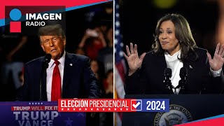 Elecciones en Estados Unidos Las actividades de Donald Trump y Kamala Harris [upl. by Purvis]