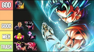 MY 5TH ANNIVERSARY LEGENDS LIMITEDULTRA TIER LIST Dragon Ball LEGENDS [upl. by Anavahs]