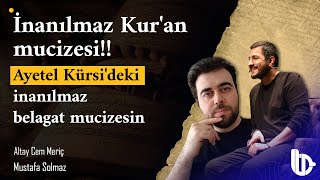 İnanılmaz Kuran mucizesi Ayetel Kürsideki inanılmaz mucize  Dr Altay Cem Meriç veMustafa Solmaz [upl. by Luella]