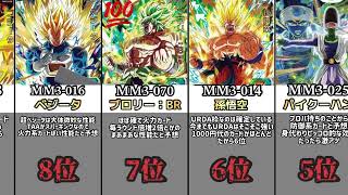 MM3弾UR見た目だけで最強決めてみた【ドラゴンボールヒーローズ】【ランキング】 [upl. by Ilarrold]