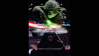 Yoda VS Darth Sidious  shorts [upl. by Nidya]