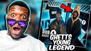 American Rapper Reacts To  Ghetts  Radio 1 Freestyle with Kenny Allstar Reaction [upl. by Capon431]