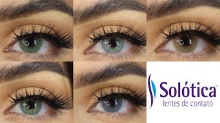 5 MustTry Colored Contacts lenses From SOLOTICA HIDROCOR [upl. by Menzies]