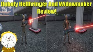 GTA Online Unholy HellBringer And Widowmaker Review [upl. by Ayekin]