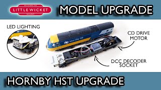 Upgrading the Hornby Intercity 125 HST  CD Motor LED Lights and DCC [upl. by Mara]