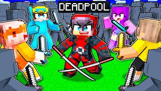 Hunters vs DEADPOOL in Minecraft [upl. by Frodina]