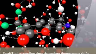 Coumarin153 Molecular Dynamics Simulation [upl. by Burg]