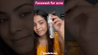 facewash for acne prone oily skinface wash for pimplesshorts trending viralshorts ytshorts yt [upl. by So]