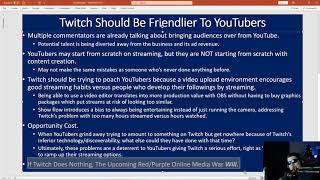 The Problem With Twitch Partners Telling People To Make YouTube Videos 🤨 [upl. by Obel]